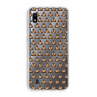 Poop emoji: Samsung Galaxy A10 Transparant Hoesje