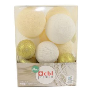 Cotton Ball Lights Lichtslinger Premium Touch of Gold