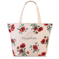 Frida Kahlo Strandtas Art Roses Apricot
