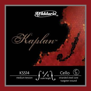 D'Addario KS514-44M cello snaar C-4