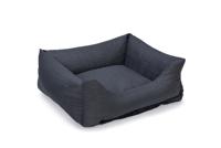 Beeztees Beeztees Ligbed Sofixa Hondenmand Antraciet 65x60x20cm