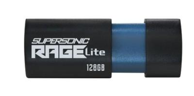 Patriot Memory Supersonic Rage Lite USB flash drive 128 GB USB Type-A 3.2 Gen 1 (3.1 Gen 1) Zwart, Blauw