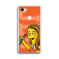 Jamie Lee Simpson: Google Pixel 3 Transparant Hoesje