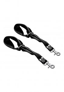 Universal Leather Restraints - Black