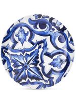 Dolce & Gabbana lot de deux assiettes en porcelaine - Bleu