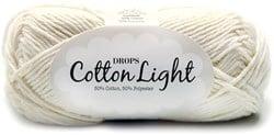 Drops Cotton Light Uni Colour 001 Naturel