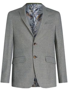 ETRO blazer à carreaux - Bleu