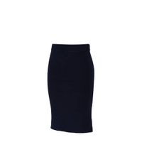 MAMALICIOUS ribgebreide zwangerschapsrok MLJACINA donkerblauw - thumbnail