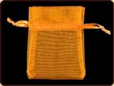 Ruben Robijn Organza buidel oranje (1 st)