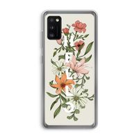Hello bloemen: Samsung Galaxy A41 Transparant Hoesje