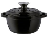 SILVERCREST Gietijzeren pan 16 cm 1,3 L (Zwart)