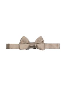 Dolce & Gabbana Kids silk bow tie - Marron