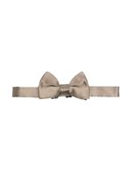 Dolce & Gabbana Kids silk bow tie - Marron - thumbnail