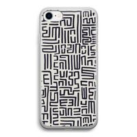 Moroccan Print: iPhone SE 2020 Transparant Hoesje Moroccan Print: iPhone SE 2020 Transparant Hoesje