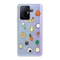 Happy bento friends: Xiaomi 11T Transparant Hoesje