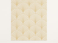 Fan art deco uit de jaren 20 vintage behang