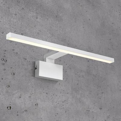 Brede witte badkamerlamp voor boven spiegel Nordlux Marlee 4000K 50 cm