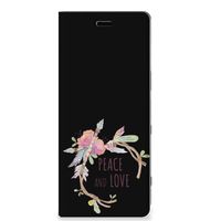 Sony Xperia 5 Magnet Case Boho Text