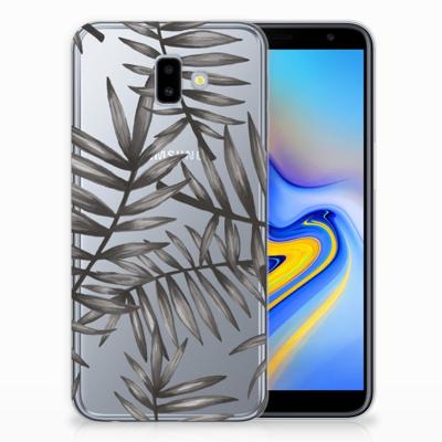 Samsung Galaxy J6 Plus (2018) | TPU Case | Leaves Grey Samsung Galaxy J6 Plus (2018) | TPU Case | Leaves Grey