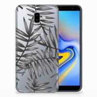 Samsung Galaxy J6 Plus (2018) | TPU Case | Leaves Grey Samsung Galaxy J6 Plus (2018) | TPU Case | Leaves Grey