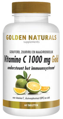 Golden Naturals Vitamine C 1000 mg Gold Tabletten