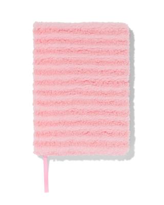 HEMA Notitieboek 16x22cm Roze Fluffy