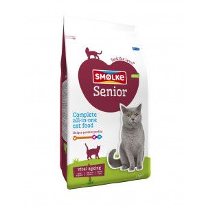 Smølke Senior kattenvoer 2 x 4 kg