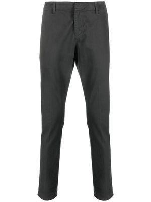 DONDUP pantalon chino à coupe fuselée - Gris