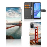 OPPO A53 | OPPO A53s | Flip Cover | Golden Gate Bridge | Portemonnee hoesje OPPO A53 | OPPO A53s | Flip Cover | Golden Gate Bridge | Portemonnee hoesje