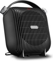 Delonghi hfs30c24.dg 2400w zwart kachel