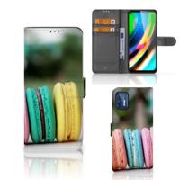 Motorola Moto G9 Plus | Book Cover | Macarons