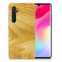 Xiaomi Mi Note 10 Lite | Bumper Hoesje | Licht Hout