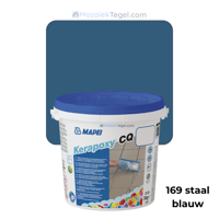 Mapei | Kerapoxy Easy Design | 169 Staalblauw | Voegmiddel