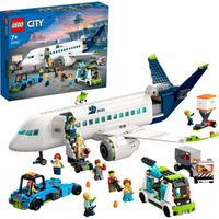 City - Passagiersvliegtuig Constructiespeelgoed