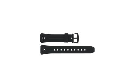 Horlogeband Casio LW-S200H-1A / 10360825 Kunststof/Plastic Zwart 16mm