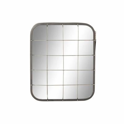 Wandspiegel DKD Home Decor Zwart Gouden 45,5 x 7,5 x 55 cm Vintage