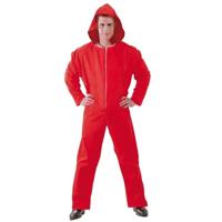 Verkleed overall Papel - rood - voor heren - Spaanse serie verkleed outfit