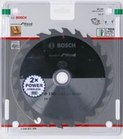 Bosch Accessories 2608837708 2608837708 Hardmetaal-cirkelzaagblad 190 x 30 mm Aantal tanden: 24 1 stuk(s) - thumbnail