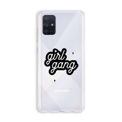 Girl Gang: Galaxy A71 Transparant Hoesje