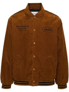 Carhartt WIP veste bomber Rugged Letterman - Marron