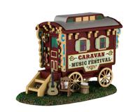 Caravan Music Festival 12x19x14 cm Kersthuisje - Lemax