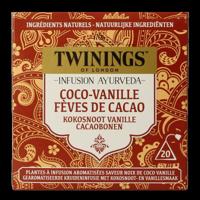Twinings Ayurveda kokos vanille cacaoboon 20 Stuks
