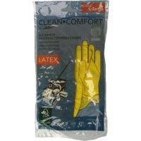 Clean-Comfort Huishoudhandschoen geel maat XL