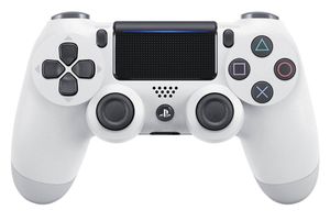 Sony DualShock 4 Wit Bluetooth Gamepad Analoog/digitaal PlayStation 4