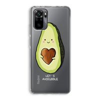 Avocuddle: Xiaomi Redmi Note 10 Pro Transparant Hoesje