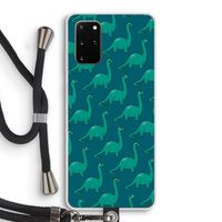 Diplodocus: Samsung Galaxy S20 Plus Transparant Hoesje met koord