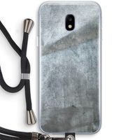 Grey Stone: Samsung Galaxy J3 (2017) Transparant Hoesje met koord