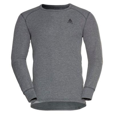 Active Warm Eco LS Thermoshirt Heren Odlo Steel Grey Melange S Active Warm Eco LS Thermoshirt Heren Odlo Steel Grey Melange S