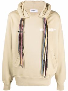 AMBUSH hoodie à liens de resserrage multiples - Tons neutres