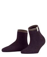 Falke Cosy Plush Sok Dames Slof Granat Melange 35-38 Falke Cosy Plush Sok Dames Slof Granat Melange 35-38
